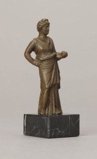 Venus figurine, unknown Roman workshop, Roman period, Roman Empire 27 BC–476, figurine; height 7.4