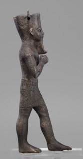 Figurine of the god Amun, Amun mythology, Egyptian deities, male figurines, Egyptian art, Once