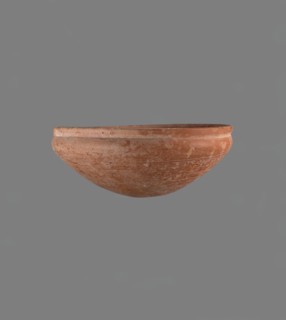 Medum type bowl. Medum type bowl with characteristic carination under the rim. Rounded bottom.