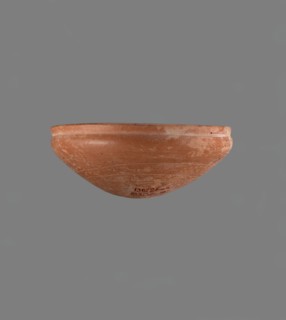 Medum type bowl, Medum type bowl with characteristic carination under the rim. Rounded bottom.