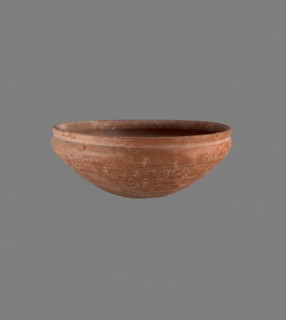 Medum type bowl. Medum type bowl with characteristic carination under the rim. Rounded bottom.