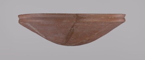 Medum-type bowl, Egyptian pottery, Medum-type bowl with characteristic carination under the rim.