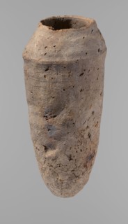 Vessel, Egyptian pottery, hand-made clay vessel, ceramics, vessel, Old Kingdom, c. 2686–c. 2181 BC;