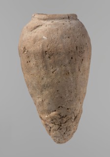 Vessel, Egyptian pottery, hand-made clay vessel, ceramics; comparative material: Petrie, Dendera,