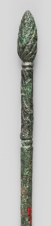 Hairpin with a head in the form of a pine cone; maker: Semerau-Siemianowski, Wladyslaw 1849–1938;