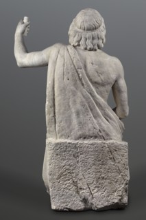 Statue of Jupiter of the Capitoline type, unknown Roman workshop, Scen.Gal.Class., deposit,