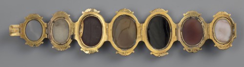 Bracelet with cameos, made by, Roniker, E. - purchased, ancient Roman-period/19th century AD