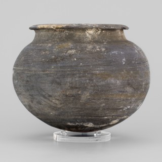 Vessel, unknown northern Mesopotamian workshop; viceless vessels; metallic ware; spherical vessel;