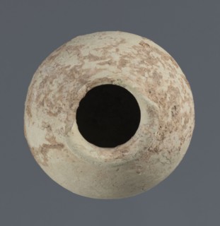 Spherical vessel, unknown northern Mesopotamian workshop; clay; Early Jazira III period ca. 2600–ca