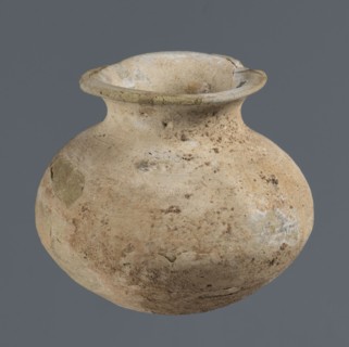 Vessel with an ellipsoidal belly, unknown northern Mesopotamian workshop, Early Jazira III period