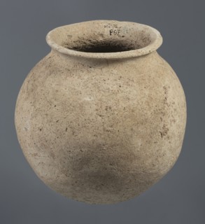 Spherical vessel, unknown Northern Mesopotamian workshop, Early Jazira III period ca. 2600–ca. 2350