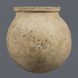 Spherical vessel, unknown northern Mesopotamian workshop, Early Jazira III period ca. 2600–ca. 2350