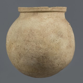 Spherical vessel, unknown northern Mesopotamian workshop. Early Jazira III period ca. 2600–ca. 2350