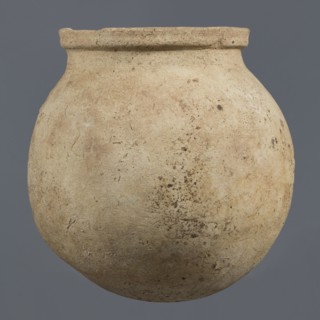 Spherical vessel, unknown northern Mesopotamian workshop, Early Jazira III period c. 2600–c. 2350
