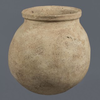 Spherical vessel, unknown northern Mesopotamian workshop, Early Jazira III period ca. 2600–ca. 2350