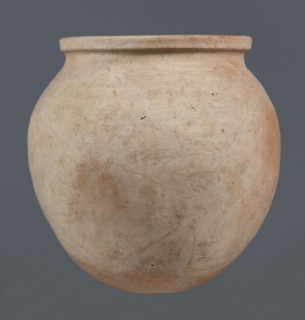 Spherical vessel, unknown northern Mesopotamian workshop, Early Jazira III period ca. 2600–ca. 2350