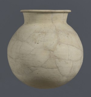Globular vessel, unknown Northern Mesopotamian workshop; globular vessel, clay; excavations of the