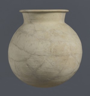 Globular vessel, unknown Northern Mesopotamian workshop, globular vessel, clay, excavations of the
