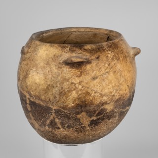 Kitchen pot, unknown northern Mesopotamian workshop; kitchen vessels. A kitchen pot with an