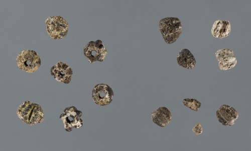 Fragment of a necklace, unknown Northern Mesopotamian workshop; beads, Early Jazira III period ca.