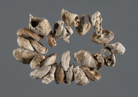 Shell necklace or bracelet, unknown northern Mesopotamian workshop, jewellery, Early Jazira III
