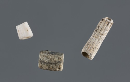 Set of three beads, unknown Northern Mesopotamian workshop; Early Jazira III period ca. 2600–ca.