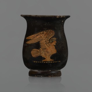 Jug, red-figure pottery, Greek, mermaid mythological, Athens, 3rd quarter of the 5th century BC,