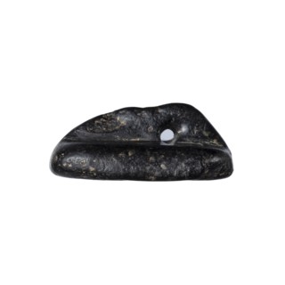 Stamp seal. Rectangular stamp seal with a handle in the form of a protruding ridge along the axis