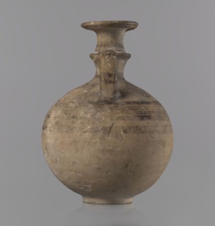 Cypriot jug, ca. 850–750 BC Cypriot Geometric Period III. Painted pottery jug with a flat foot,