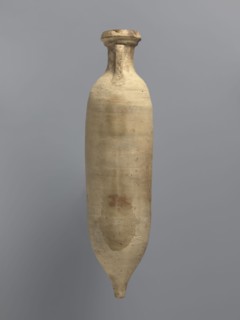 Amphora spatheion, unknown North African workshop Tunisia/Libya. Cylindrical, elongated amphora