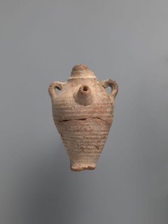 Water vessel qulla. Ovoid, elongated body, wider in the uppermost part above half the vessel's