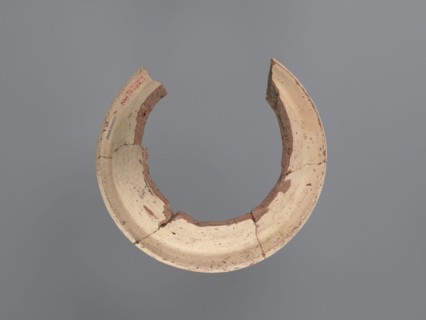 Fragment of a censer, Upper part of the censer with a spout. The inner and outer surfaces are