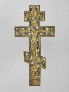 Cross: Crucifixion of Christ, Old Believers workshop; crosses; Jesus Christ Bible; Lord of Hosts