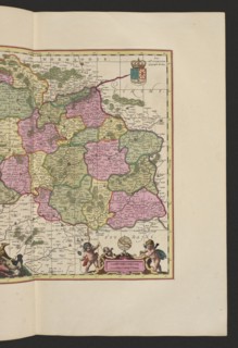 Diocese du Mans, vulgo le Maine, ubi olim Cenomani; Valck, Gerard 1651/1652–1726 publisher;