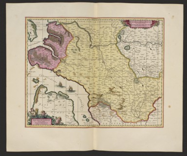 La Saintonge vers le Midy auecq. le Brovageais, terre d'Arvert &C.; Gerard Valck 1651/52–1726 and