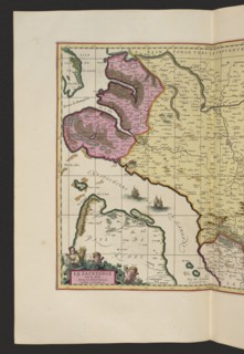 La Saintonge vers le Midy auecq. le Brovageais, terre d'Arvert &C. Map by Nicolas Sanson;