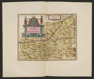 Le Diocese de Sarlat = Diocesis Sarlatensis; Schenck, Pieter 1660–1711 publisher; Valck, Gerard