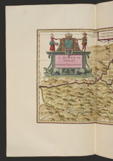 Le Diocese de Sarlat = Diocesis Sarlatensis; Pieter Schenck 1660–1711, publisher; Gerard Valck
