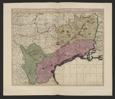 Praefectura generalis Languedociae olim Occitania dicta, cujus partes, superior sive occidentalis,