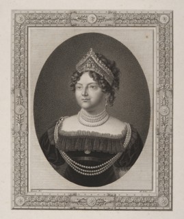 Maria Feodorovna Sophie Dorothea of Württemberg, 1759–1828, wife of Tsar Paul I. Engraving after a