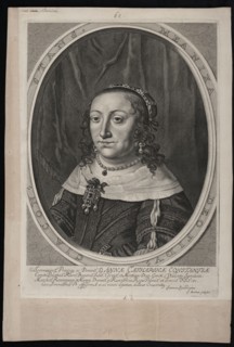 Anna Catherine Constance 1619–1651, daughter of Sigismund III Vasa. Portrait of Anna Catherine