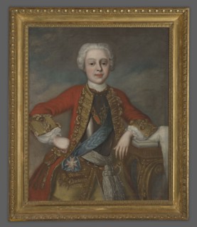 Son of King Augustus III, Frederick Christian Leopold Wettin 1722–1763?, unknown artist. Standing