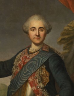 Stanislaw August Poniatowski 1732–1798 in cuirass, from the circle of Stanislaw August
