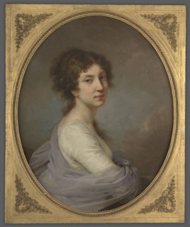 Marianna Zamoyska, née Granowska 1774–1846. Portrait by John Lampi the Elder 1751–1830. Oil