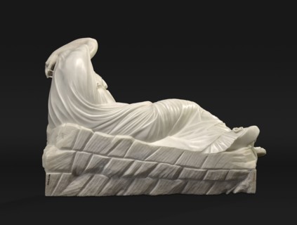 Sleeping Ariadne, Classicist copy of the Hellenistic Sleeping Ariadne original c. 200 BC. It
