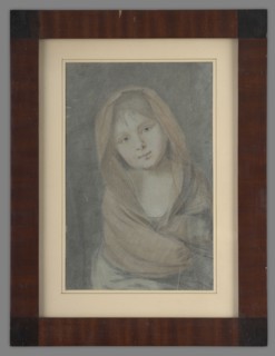 Krystyna Radziwillówna 1776–1796, unknown artist, circle of patronage of Helena Radziwill. Bust of