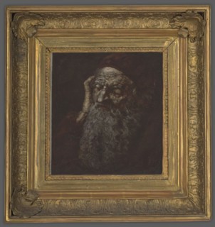 Saint Jerome, copy after a copperplate engraving by Dürer, unknown author, Dutch painting. Portrait