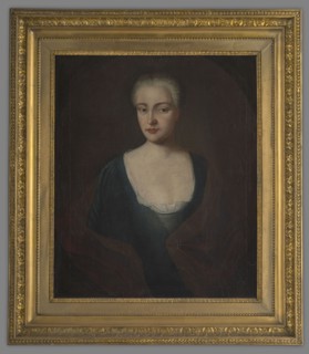 Portrait of Elzbieta Sieniawska/Aleksandra Oginska, née Czartoryska?, unknown author. Half-length,