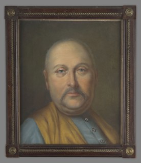 Karol Stanislaw Radziwill 1734–1790, in his youth, unknown author. Bust turned slightly to the