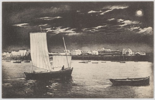 Postcard to Maria Mickiewiczówna, Makowski, Tadeusz 1882–1932 author, manuscript postcard letter,